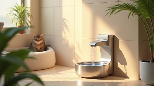Comment choisir une fontaine à eau pour chat silencieuse et design ?